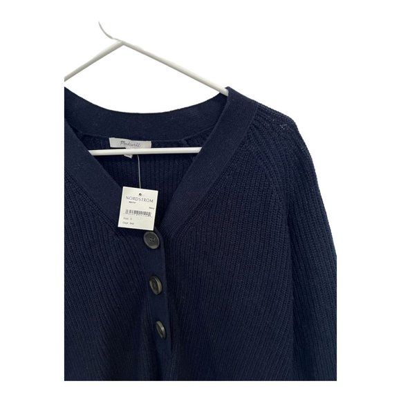 Madewell Lyle Rib Henley Long Sleeve Sweater - Picture 9 of 10